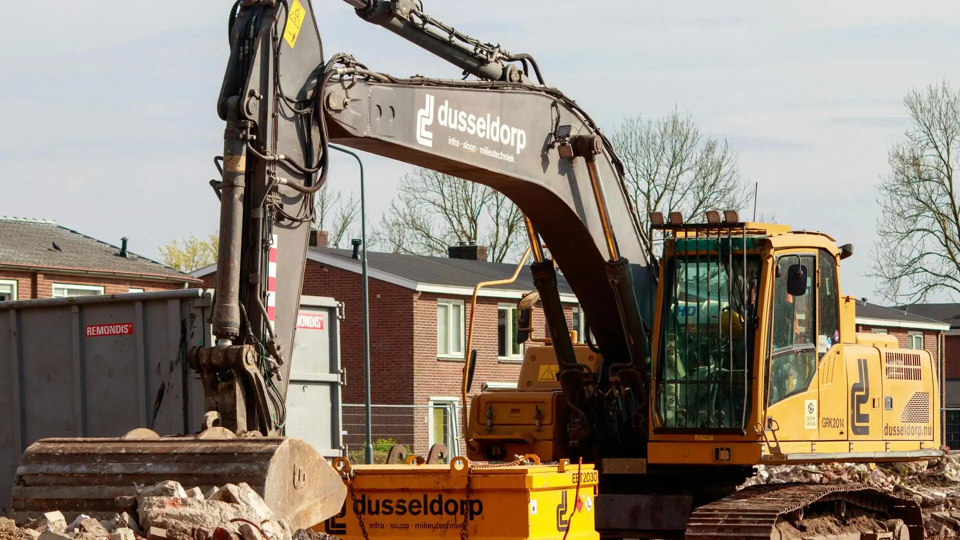Abbrucharbeiten im Bestandsbau